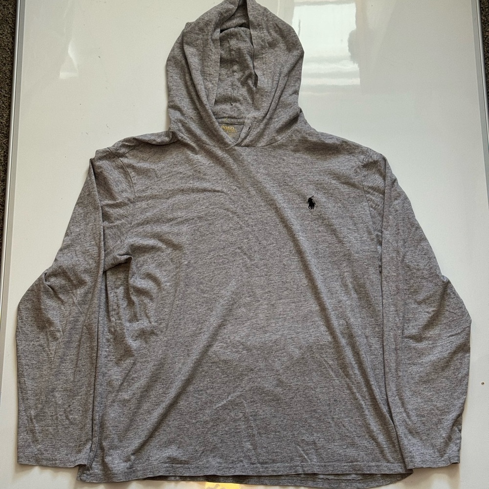 Ralph Lauren Light Gray Hoodie